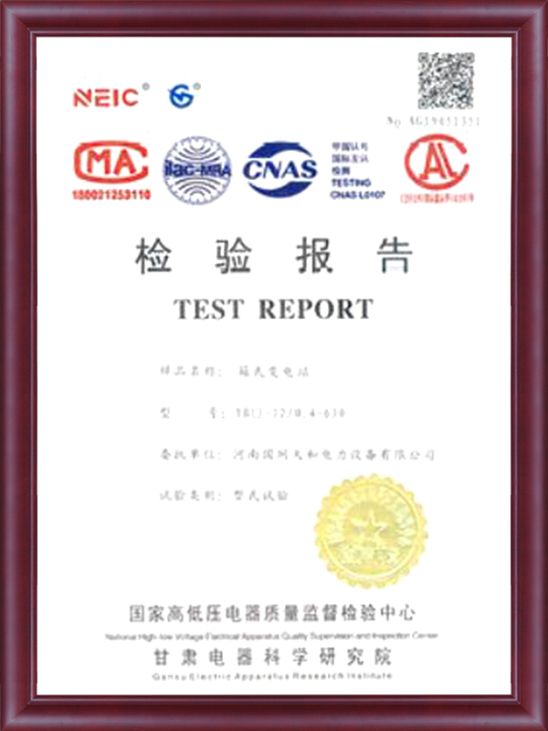 檢驗報告